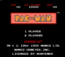Pac-Man (USA) (Virtual Console)